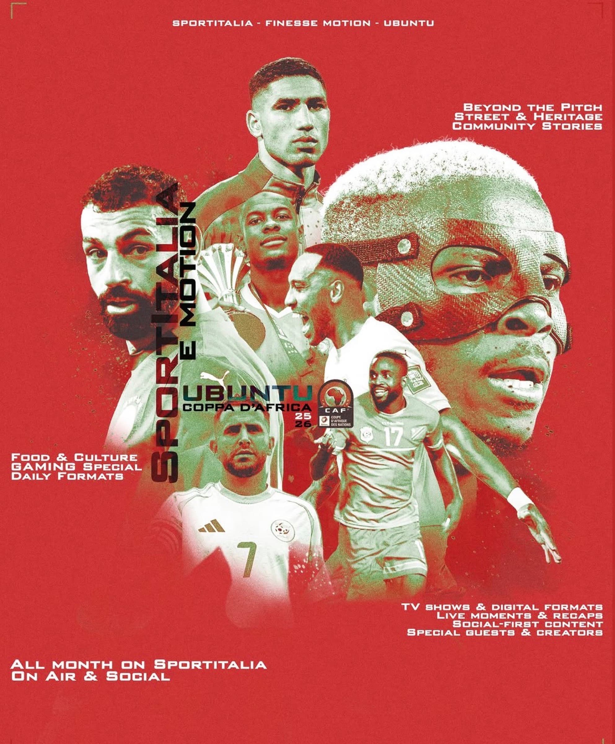 Key visual Sportitalia × Finesse Motion, Coppa d'Africa
