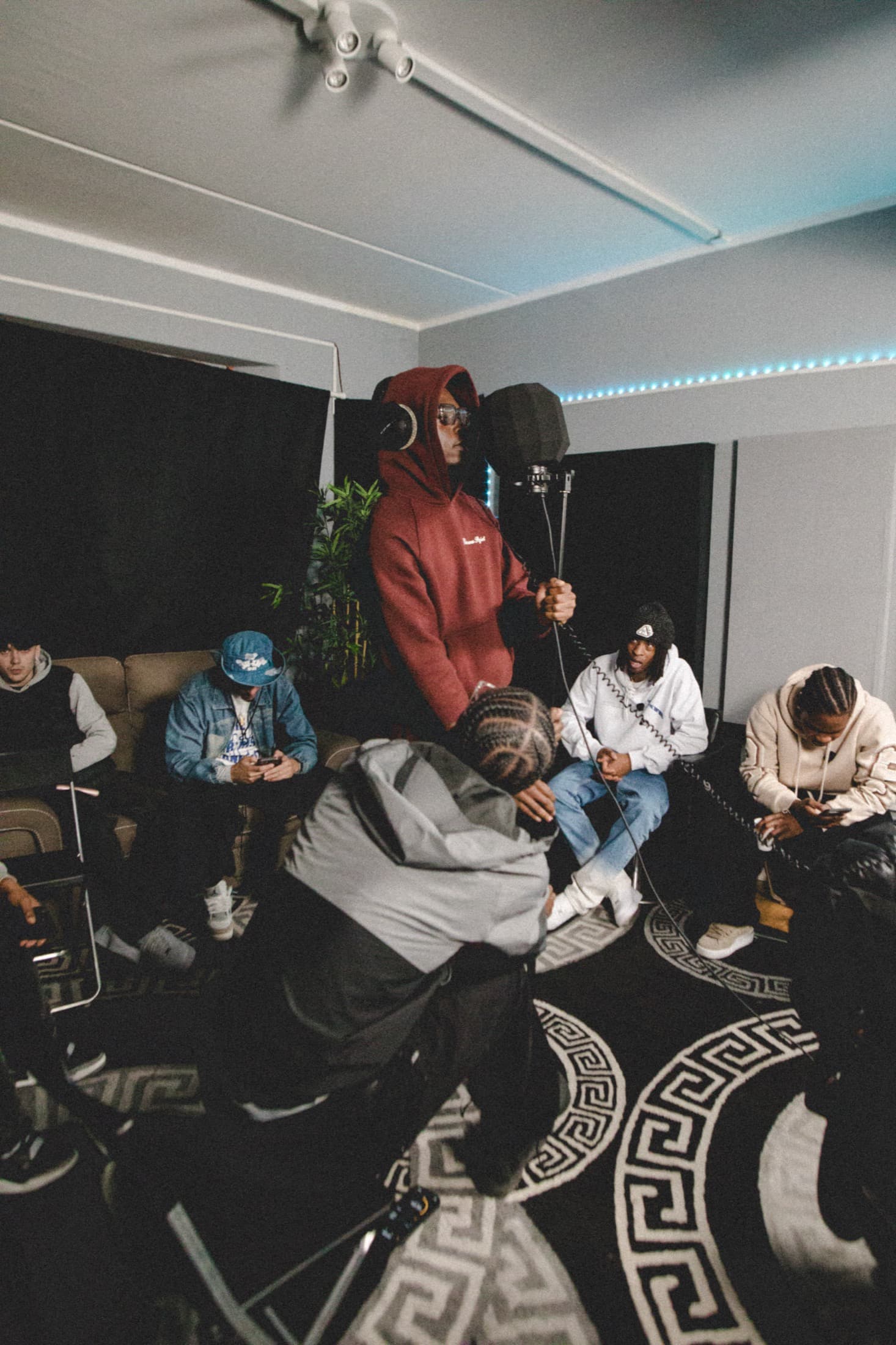 Lil CR in studio da Finesse House